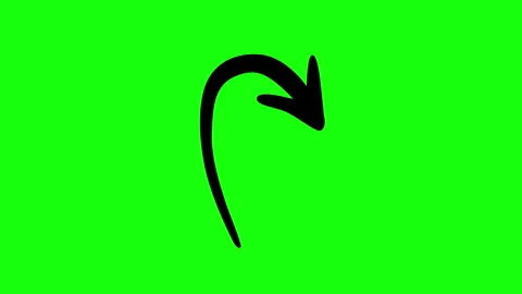 Hand drawn arrows, hand drawn vector arrows doodle 4k animation Stock Footage 287334996