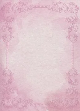 Hand-drawn background or frame in a vintage style. Illustration with a fram.. Stock Illustration