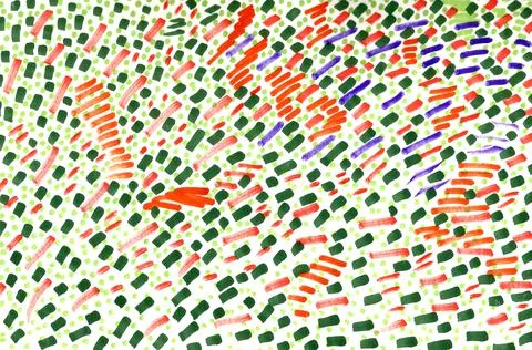 Hand drawn background painted with marker pens Stock Illustration