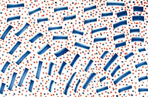 Hand drawn background painted with marker pens Stock Illustration