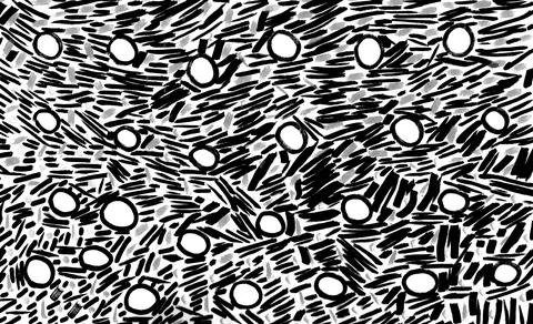 Hand drawn background painted with marker pens Stock Illustration