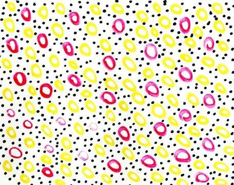 Hand drawn background painted with marker pens Stock Illustration