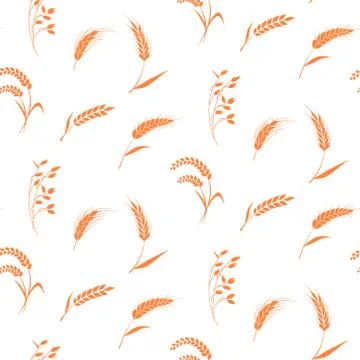 Hand drawn bakery background. Stock Illustration