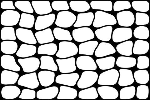 Hand drawn black and white zendoodle texture. Vector illustration Stock Illustration