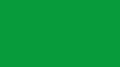 Hand Drawn Black Scribble Transition 2D Animation Green Screen 動画素材 341798443