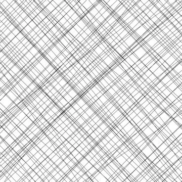 Hand drawn black threads background Illustrazione stock