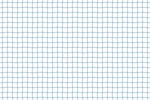 Hand-drawn blue wavy grid pattern creates a seamless textured background on.. 스톡 일러스트