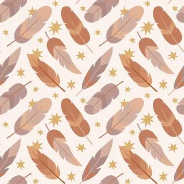 Hand drawn boho pattern design Illustrazione stock