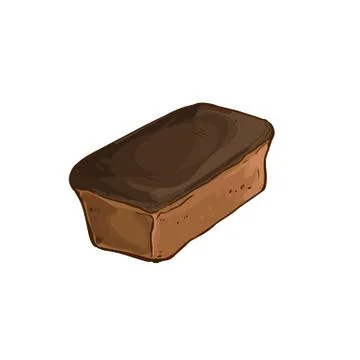 Hand drawn bread Stock Illustration