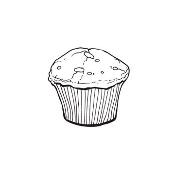 Hand drawn bread Illustrazione stock