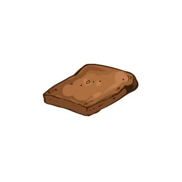 Hand drawn bread Stock Illustration