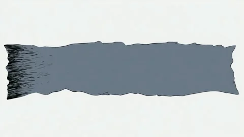 Hand drawn brush stroke border frame with copy space text overlay, seamless.. 動画素材 342046208