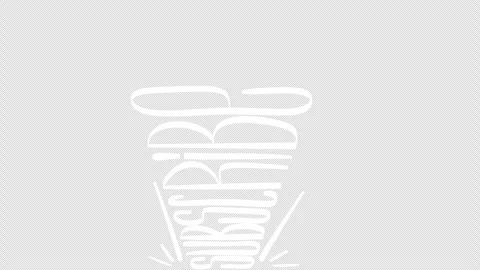 Hand-drawn Brush Subscribe Animation Stop-motion Frame. Alpha Channel. Stock Footage 310736348