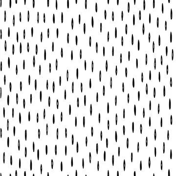Hand drawn brush vertical short line. Stock Illustration
