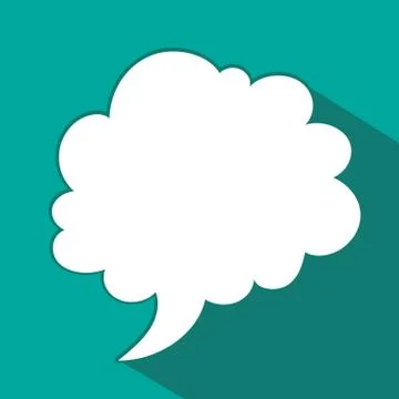 Hand drawn bubbles speech Illustration design Stock Illustration