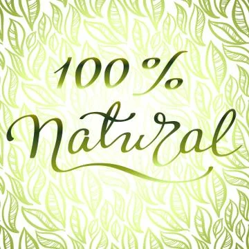 Hand drawn calligraphy sign Stock Illustration