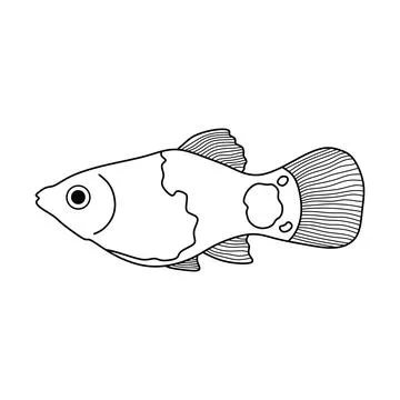 Hand drawn Cartoon Vector illustration mickey mouse platy icon Isolated on .. Illustrazione stock