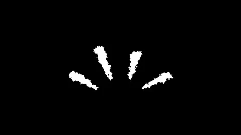 Hand drawn chalk accent strokes doodle animation Stock Footage 330498642