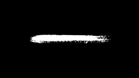 Hand drawn chalk brush stroke animation Stock Footage 330498609