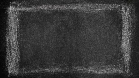 Hand drawn chalk dust frame border with copy space text overlay seamless lo.. Stock Footage 342041020