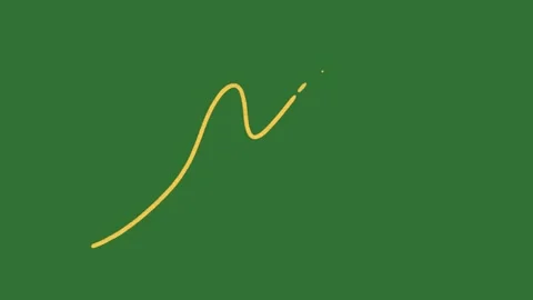 Hand-Drawn Chalk Lines and Strokes Video | Textured Sketch hand drawn animation Stock Footage 332127191