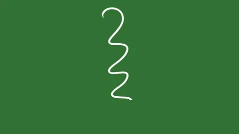 Hand-Drawn Chalk Lines and Strokes Video | Textured Sketch hand drawn animation Stock Footage 332127196