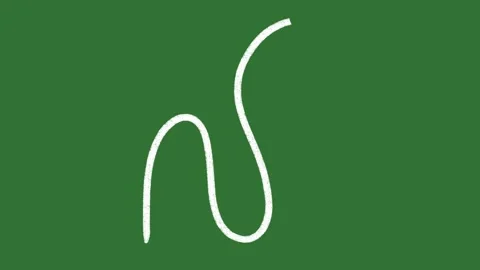 Hand-Drawn Chalk Lines and Strokes Video | Textured Sketch hand drawn animation Stock Footage 332127197