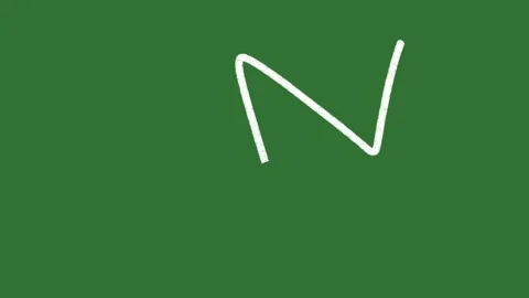 Hand-Drawn Chalk Lines and Strokes Video | Textured Sketch hand drawn animation Stock Footage 332127198
