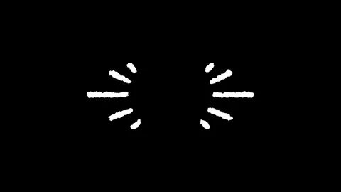 Hand drawn chalk lines doodle animation Stock Footage 330498659