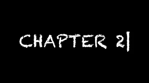 Hand Drawn Chapter Text with Blinking Typewriter Animation Stock Footage 345009295
