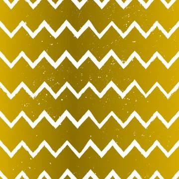 Hand Drawn Chevron Seamless Pattern Stock Illustration