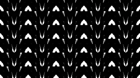 Hand Drawn Chevron V Grunge Pattern Overlay - Distressed Ink Lines Seamless Stock Footage 331877949