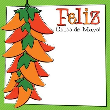 Hand Drawn Chili Pepper in vector format. Illustrazione stock