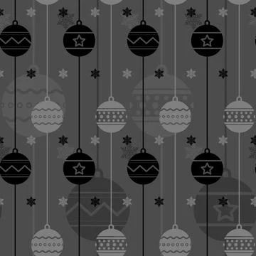 Hand drawn christmas pattern design background. Stock Illustration