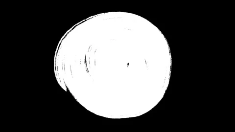 Hand drawn circle in sketch doodle style. Stock Footage 282711487
