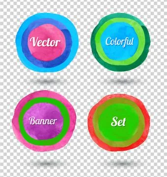 Hand drawn circles Stock Illustration
