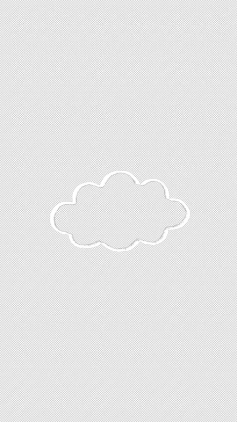 Hand Drawn Cloud Doodle Animation on Transparent Background with Alpha Channel Stock Footage 340598461