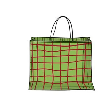 Hand-drawn coloured vector illustration of gift. Stock Illustration