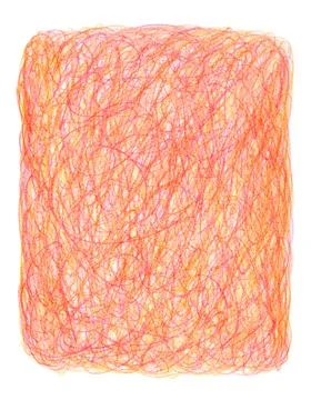 Hand-drawn crayon scribble background Stock Illustration