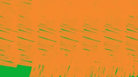 Hand Drawn Crayon Scribble Transition. Abstract Crayon Brush Animated Overlay Stock Footage 343393868