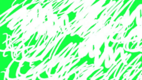 Hand Drawn Crayon Scribble Transition. Abstract Crayon Brush Animated Overlay Stock Footage 343394225