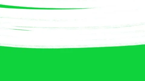Hand Drawn Crayon Scribble Transition. Abstract Crayon Brush Animated Overlay Stock Footage 343394922
