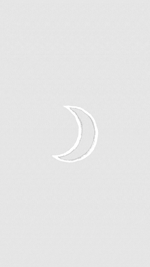 Hand Drawn Crescent Moon Doodle Animation on Transparent Background Видео 340598439