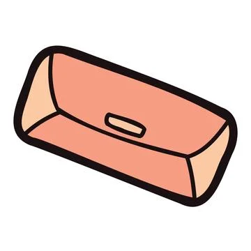 Hand Drawn cute envelope in doodle style Stock Illustration