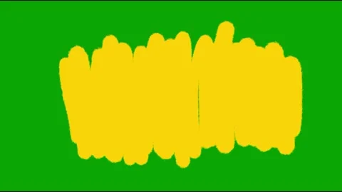 Hand-drawn cute shapes, kid style,heart colorful icons: wiggle animation Stock Footage 316474014