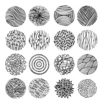 Hand Drawn Design Elements 스톡 일러스트