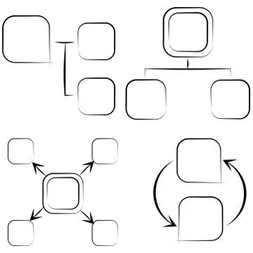 Hand drawn diagram Stock Illustration