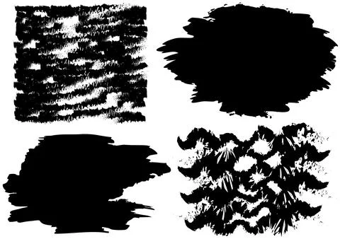 Hand drawn doodle abstract pattern in dark and white style, texture background 스톡 일러스트