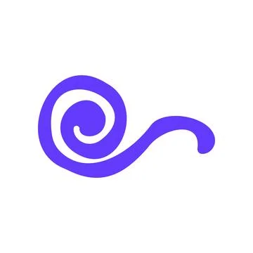 Hand Drawn Doodle Abstract Scribble Shape Ilustração Stock