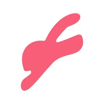 Hand Drawn Doodle Abstract Scribble Shape Stock Illustration